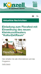 Mobile Screenshot of kuenzell.de